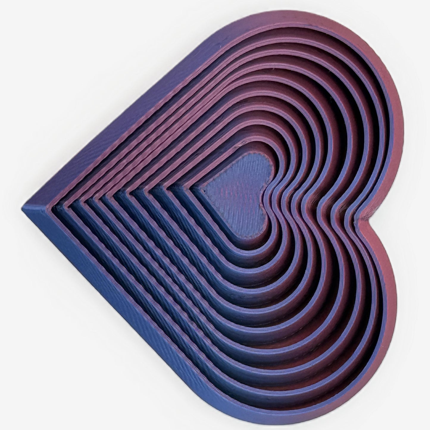 Heart-Shaped Telescopic Fidget – Multi-Color Sensory Toy | Summer Vibes Pocket Stress Relief