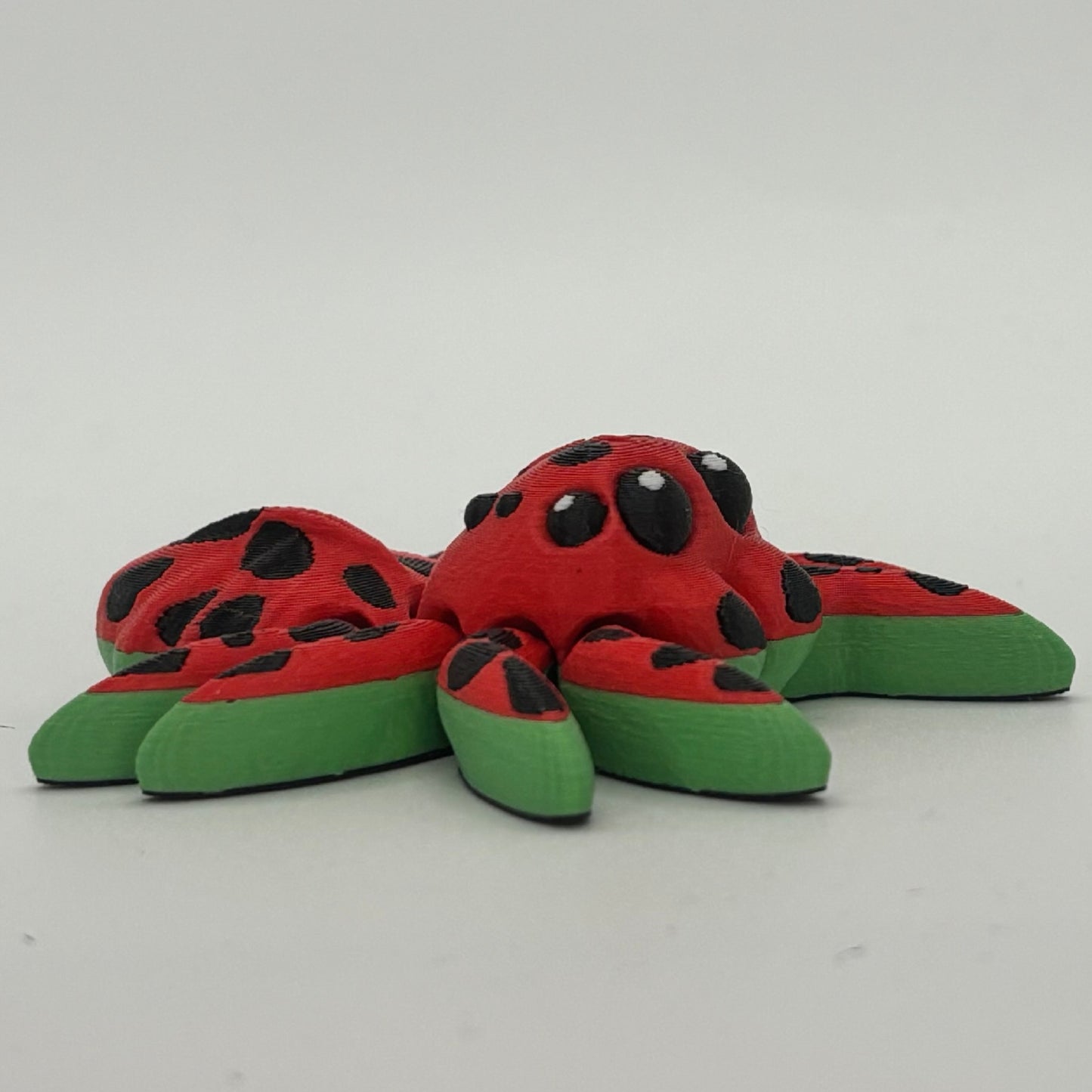 π·οΈ Watermelon Spider β 3D Printed Cute Desk Buddy | Kawaii Creepy-Crawly Decor | Unique Gift for Bug & Fruit Lovers π