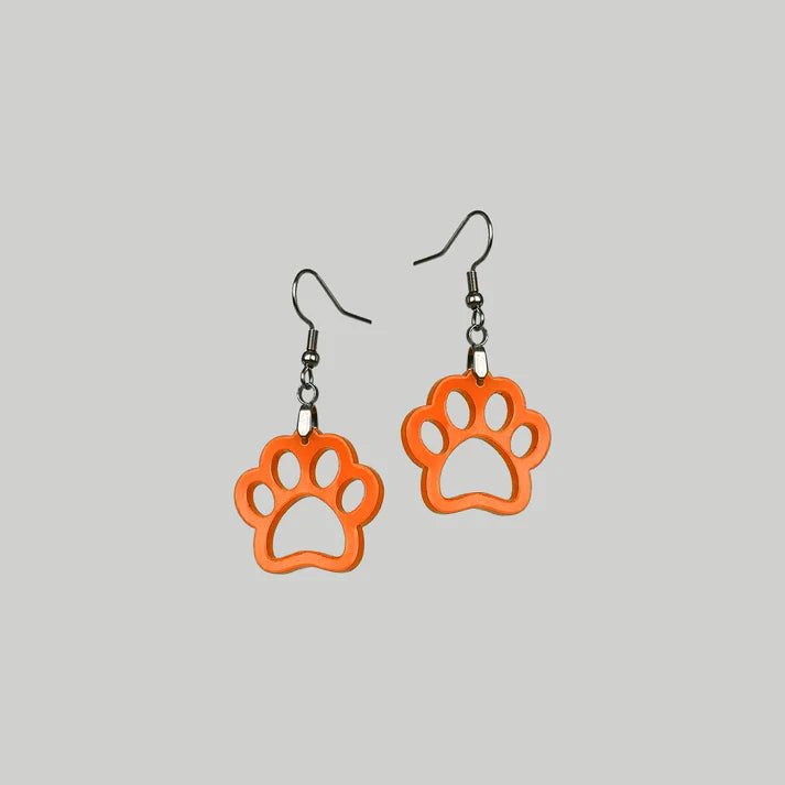 Paw Print Earrings