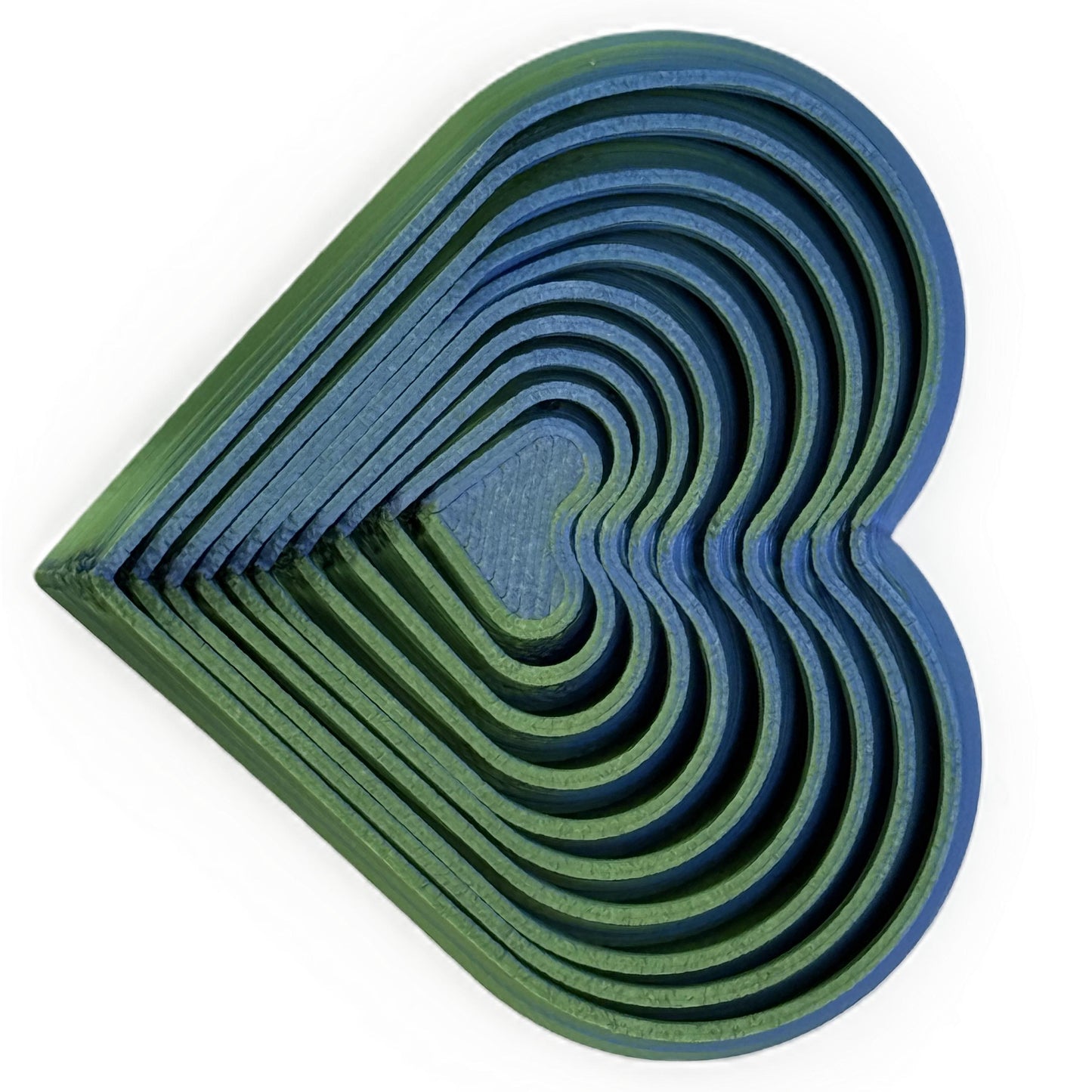 Heart-Shaped Telescopic Fidget – Multi-Color Sensory Toy | Summer Vibes Pocket Stress Relief