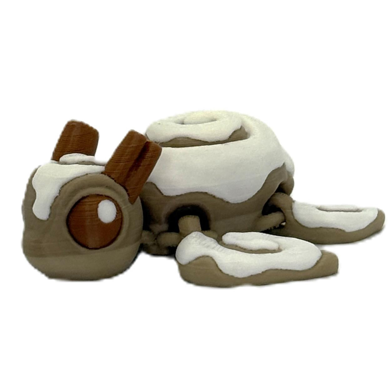 Cinnamon Roll Turtle – Cute Dessert-Inspired Collectible