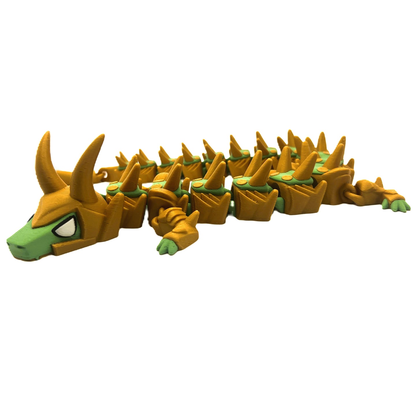 Green God Dragon – Articulated 3D Printed Collectible